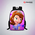 Kids Bag- Princess Sofia Digital Printed Backpack for Class 1 to 3