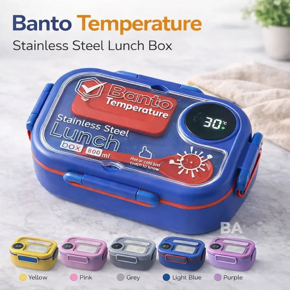 Banto Smart Temperature Display Lunch Box