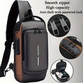 Fashion Anti-Theft Sling Shoulder Bag With Password Lock